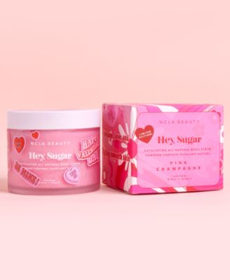 Hey, Sugar Pink Champagne Body Scrub, 8.8 oz.