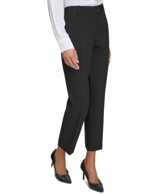 Karl Lagerfeld Women's Slim-Leg Ankle Pants 