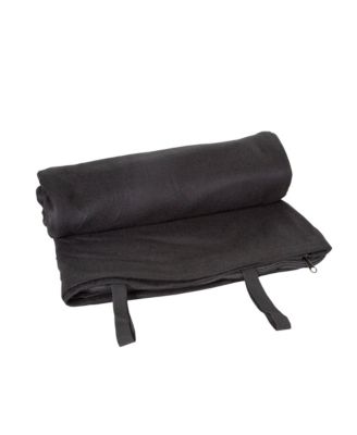 Stan sport Fleece Sleeping Bag - Black