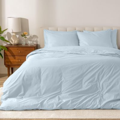 Organic Cotton Percale Duvet Cover Set Twin/Twin XLong