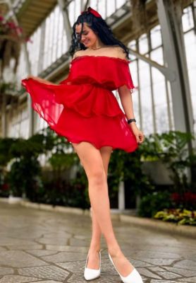 Kamira Patent Faux Leather Block Heel Pumps