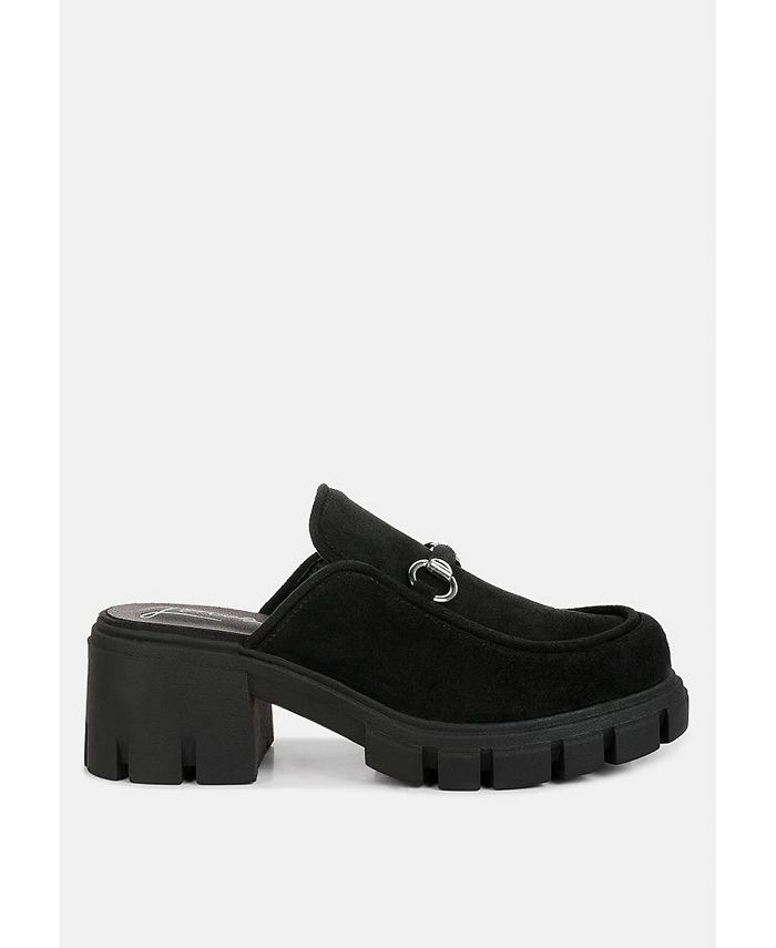Macy's 2025 black mules