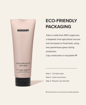 NUDEBODY Exfoliating Butter Body Wash, 8.46 oz.