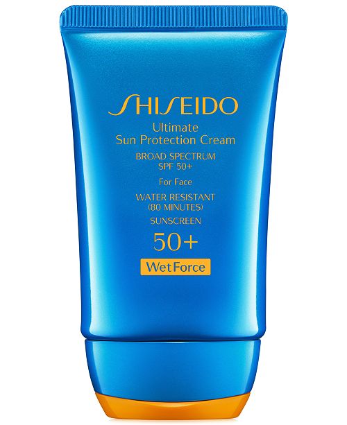 Shiseido Ultimate Sun Protection Cream Spf 50 Wetforce 2 Oz