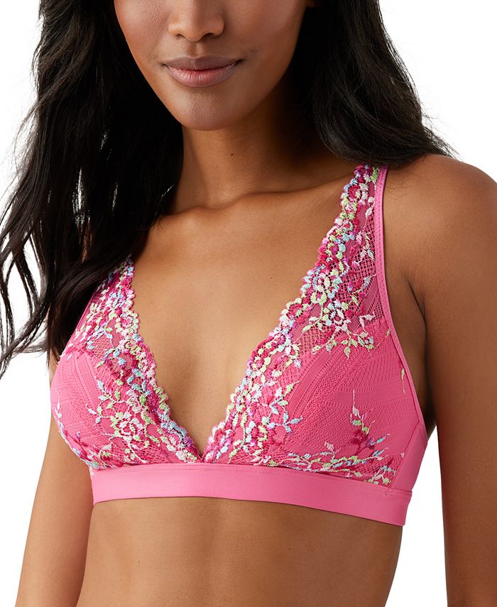 Wacoal Women's Soft Embrace Lace Detail Front-Close Bra 851311 - Macy's