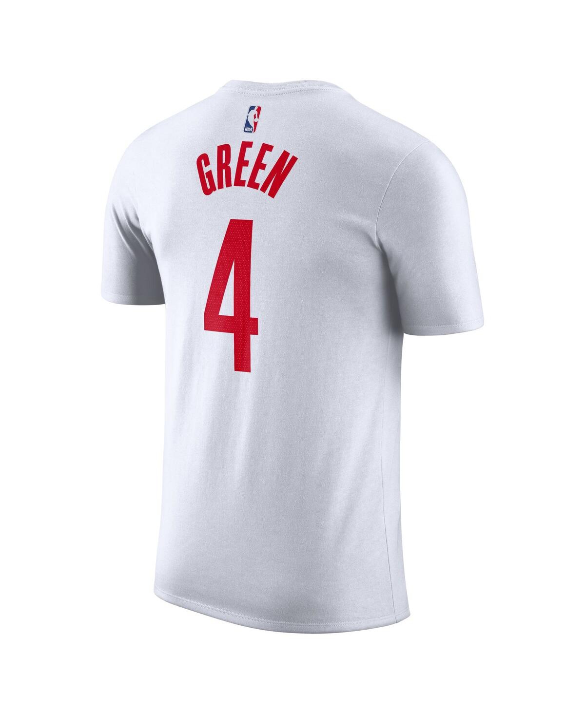 Men's Nike Jalen GreenHouston Rockets 2022/23 Name and Number T-shirt - White