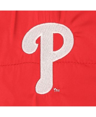 Men's Heather Red Philadelphia Phillies Explorer Full-Zip Jacket