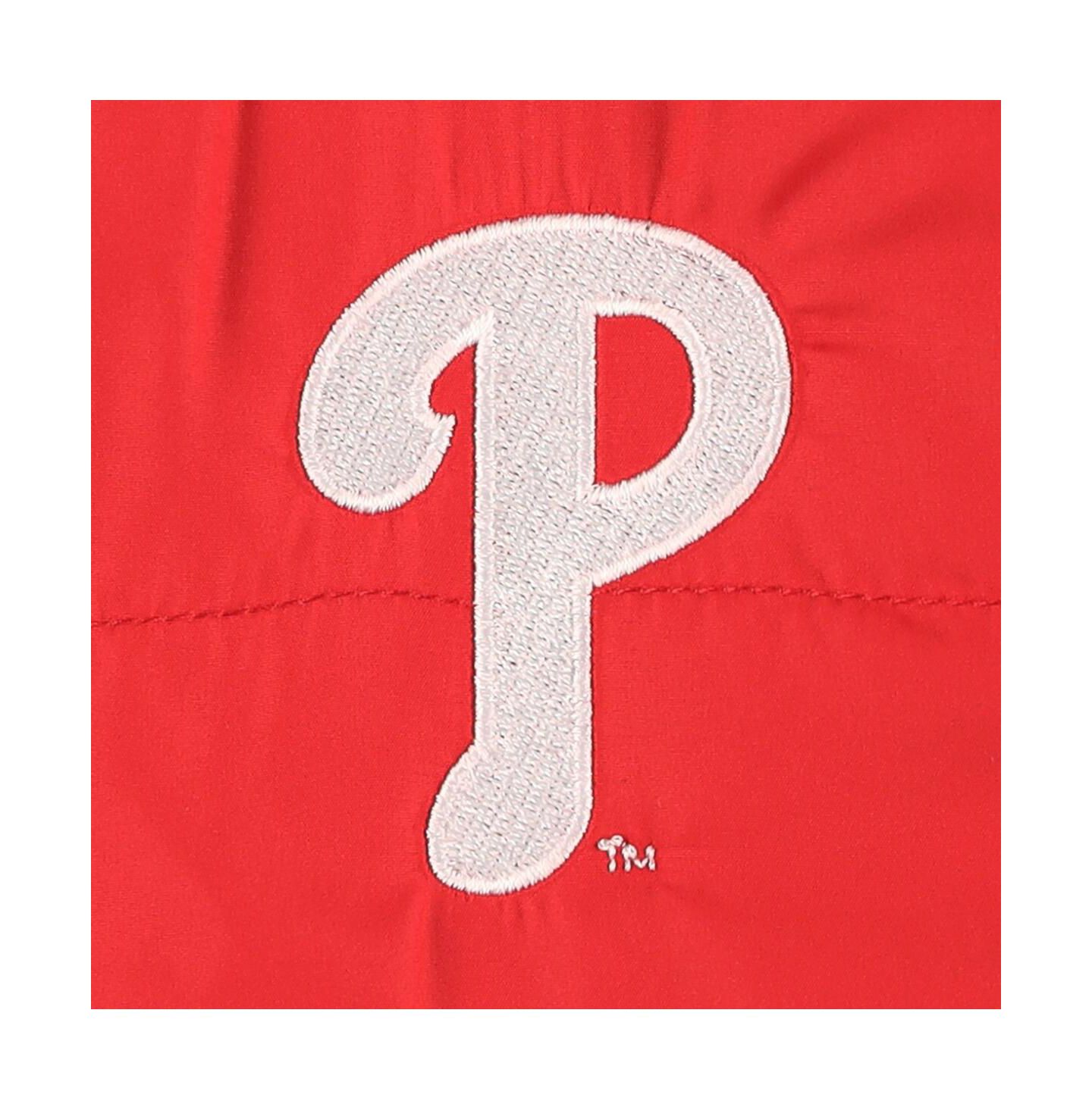 Мужская куртка Dunbrooke Heather Red Philadelphia Phillies Explorer Full-Zip — фото 3