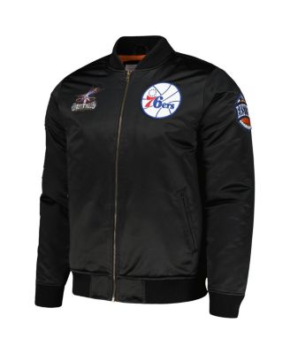 Mitchell & Ness Men's Black Philadelphia 76ers Hardwood Classics Retro ...