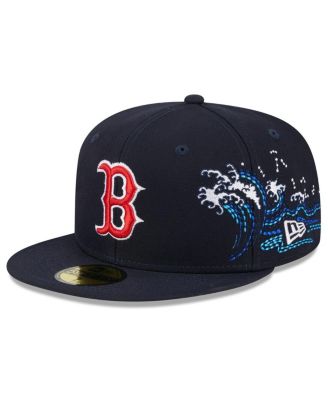 Casquette New Era 59Fifty Officielle Boston Red Sox - Navy - Modèle MLB On Field Unisexe - Réf. 70331911 - Coupe Classique Plate - 3