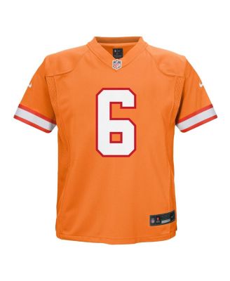 Preschool Boys and Girls Baker Mayfield Orange Tampa Bay Buccaneers Game Jersey