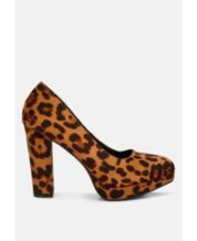 Macy's leopard heels shop