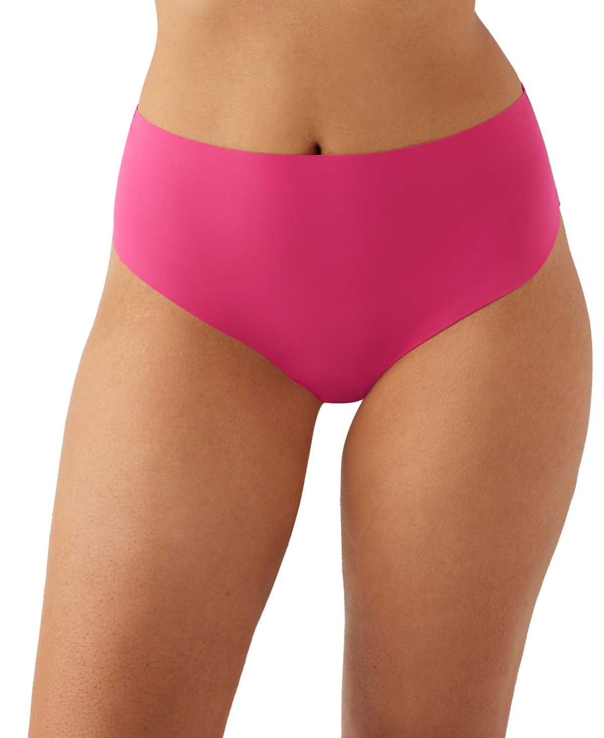 B.tempt'd By Wacoal B.bare Hi-waist Thong Underwear 979267 In Raspberry Sorbet