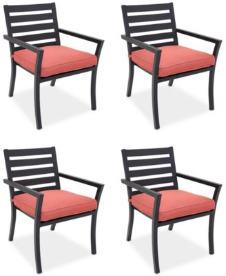 Astaire Outdoor 4-pc Dining Chair Bundle Set