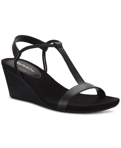 Женские сандалии Style & Co Women's Mulan Wedge Heel Sandals