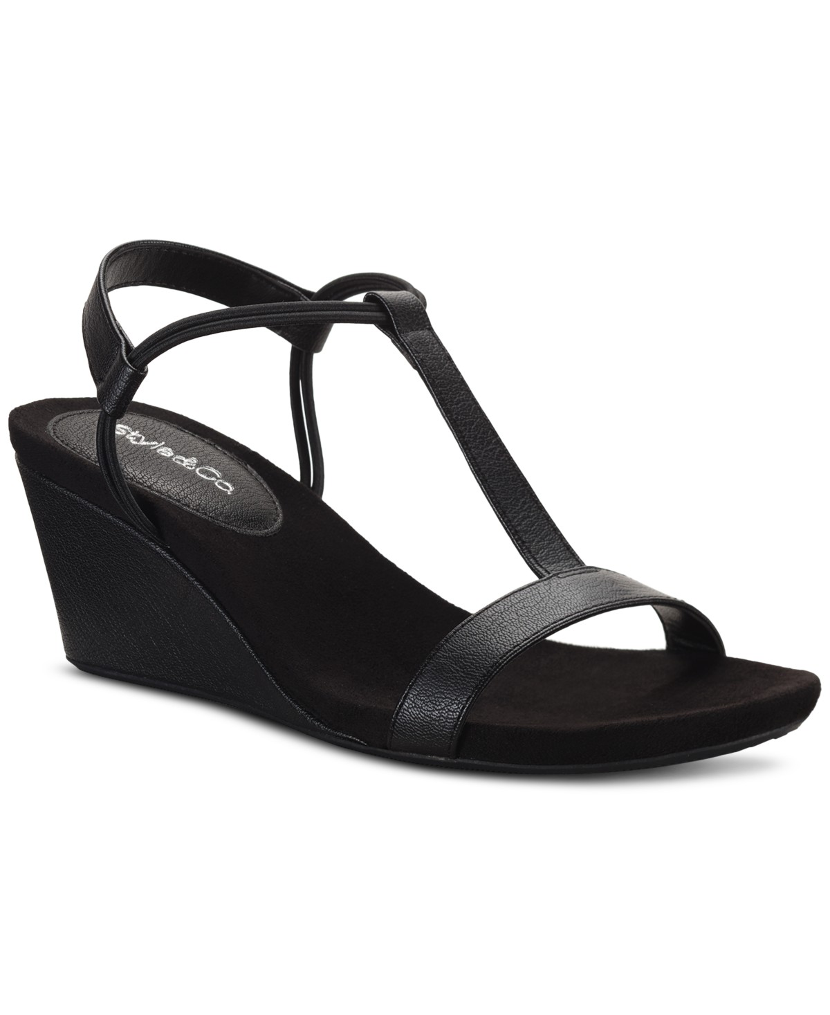 Женские сандалии Style & Co Women's Mulan Wedge Heel Sandals — фото 1