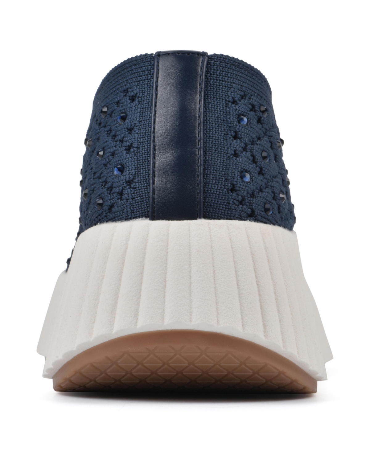 White Mountain Women's Dyles Platform Slip On Sneakers