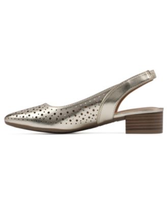 Women's Boronic Block Heel Slingbacks