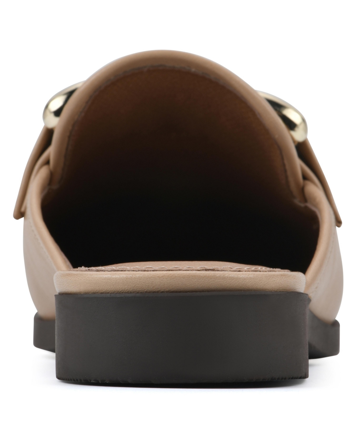 White Mountain Women's Castor Slip On Mule Loafers