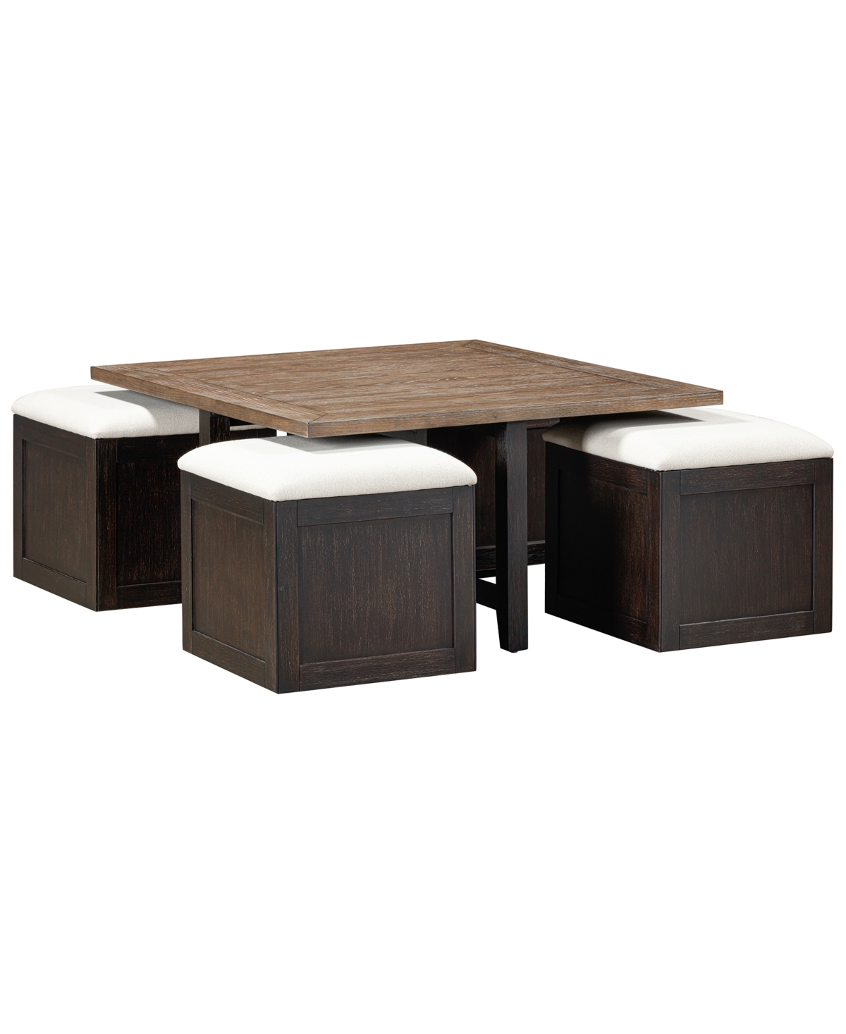 Dawnwood Wood Square Cocktail Nesting Table, Created for Macy's