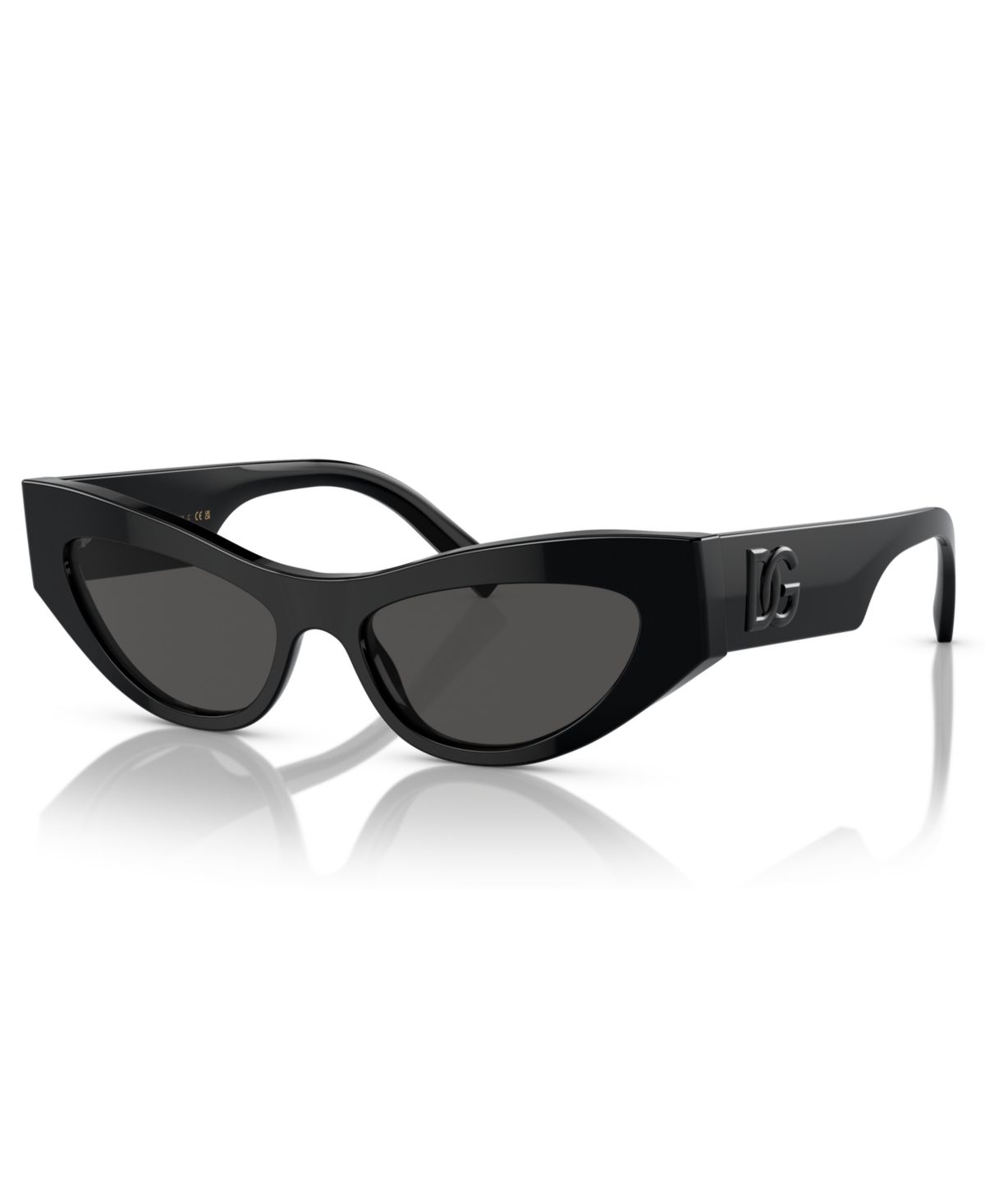 Dolce&Gabbana Women's Low Bridge Fit Sunglasses DG4450F - Black