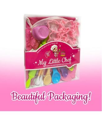 Kids Baking Set with Apron - 16 Pcs Set