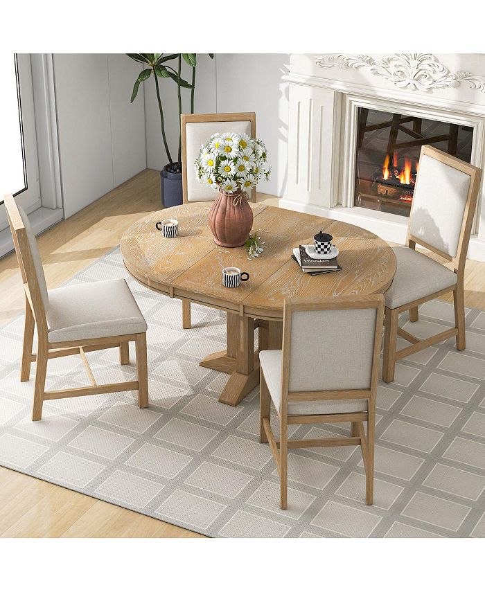 Macys farmhouse dining best sale table