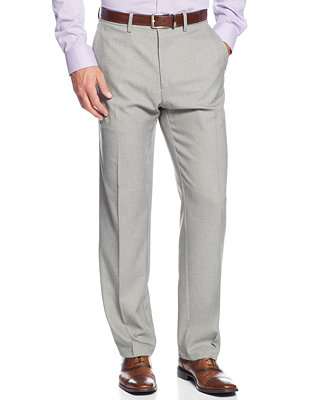 Kenneth Cole Reaction CLOSEOUT! Straight-Fit Stretch Gabardine Solid ...