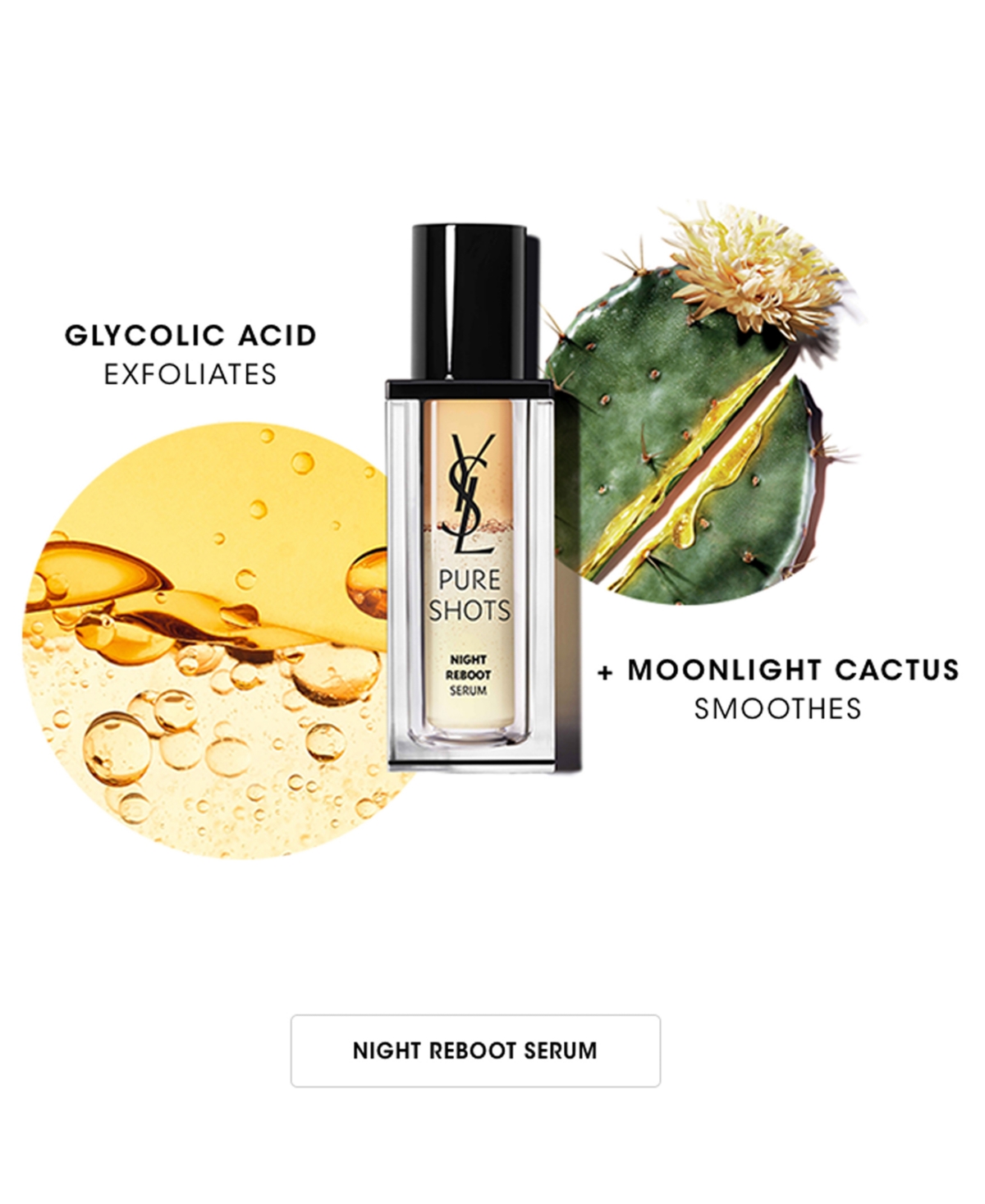 Saint Laurent Pure Shots Night Reboot Serum Refill In No Color