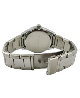 Women's 36mm Sport Watch with Pink Dial and Stainless Steel Bracelet