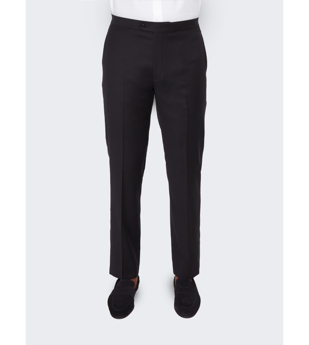 Men's Black Tuxedo Pants - Black