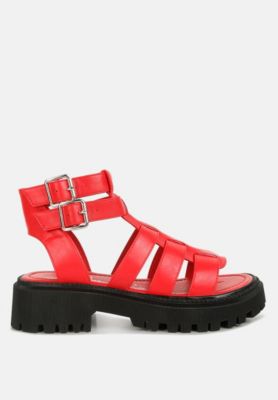 Womens Dewey Chunky Gladiator Sandals