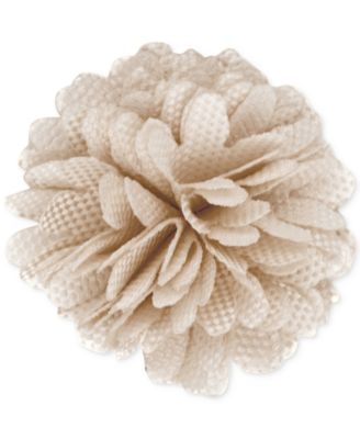 Con.Struct Men's Ceremony Satin Checkerboard Flower Lapel Pin, Created for Macy's 