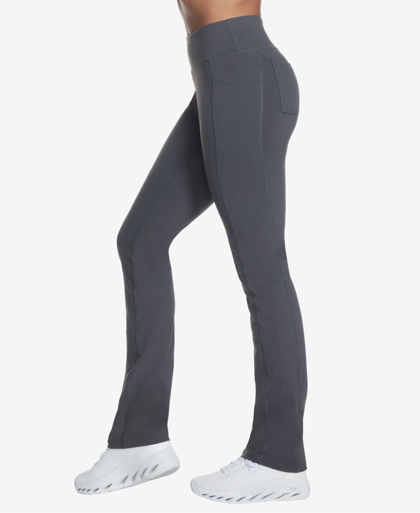 Женские брюки Skechers The Go Walk Pant Joy - High Waisted, цвет: Асфальтовый — фото 3