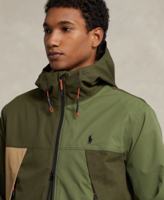 Polo Ralph Lauren Men's Color-Blocked Water-Resistant Jacket - Macy's