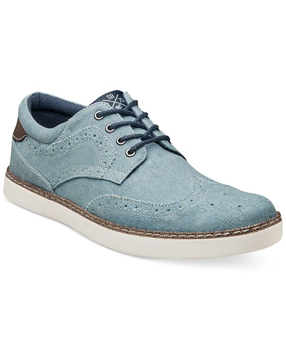 Stacy Adams Tru Casual Chambray Wing-Tip Shoes & Reviews ...