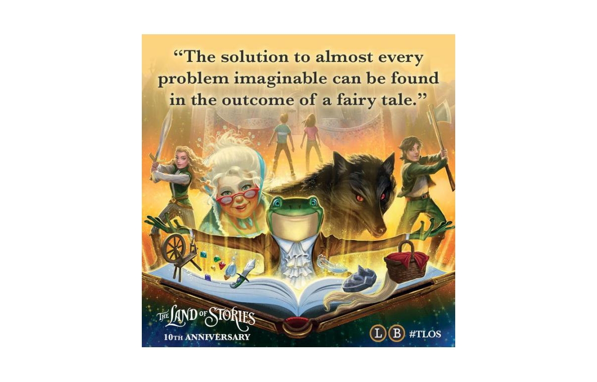 The Land of Stories- The Wishing Spell- 10th Anniversary Illustrated Edition by Chris Colfer