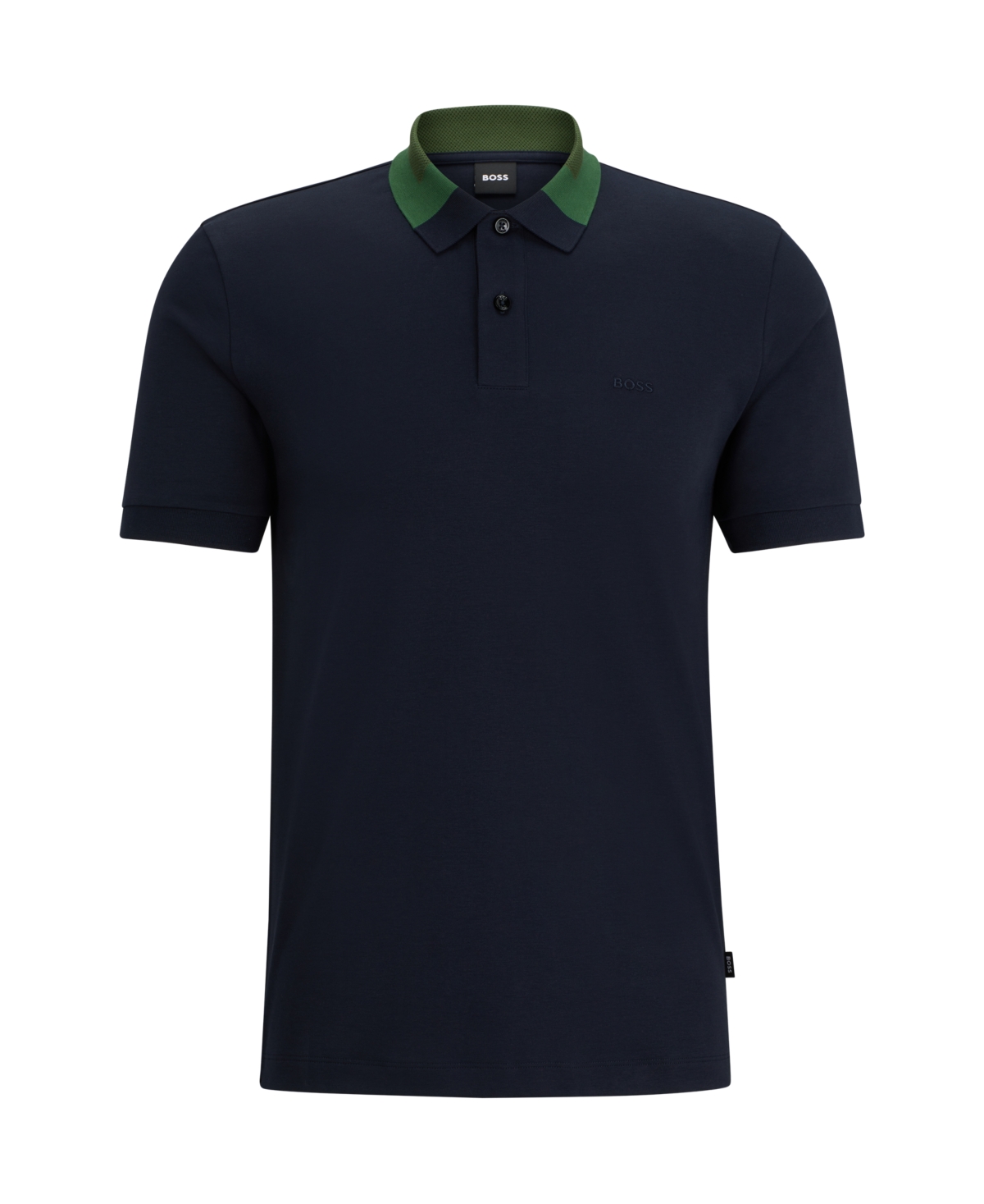 Boss by Hugo Boss Men's Color-Blocked Collar Slim-Fit Polo Shirt