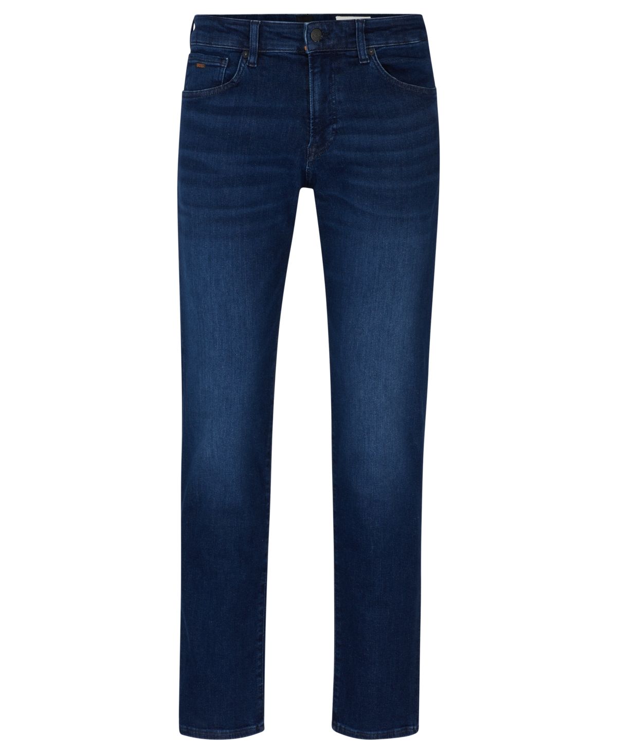 Shop Hugo Boss Boss By  Men's Slim-fit Jeans In Dark Blue
