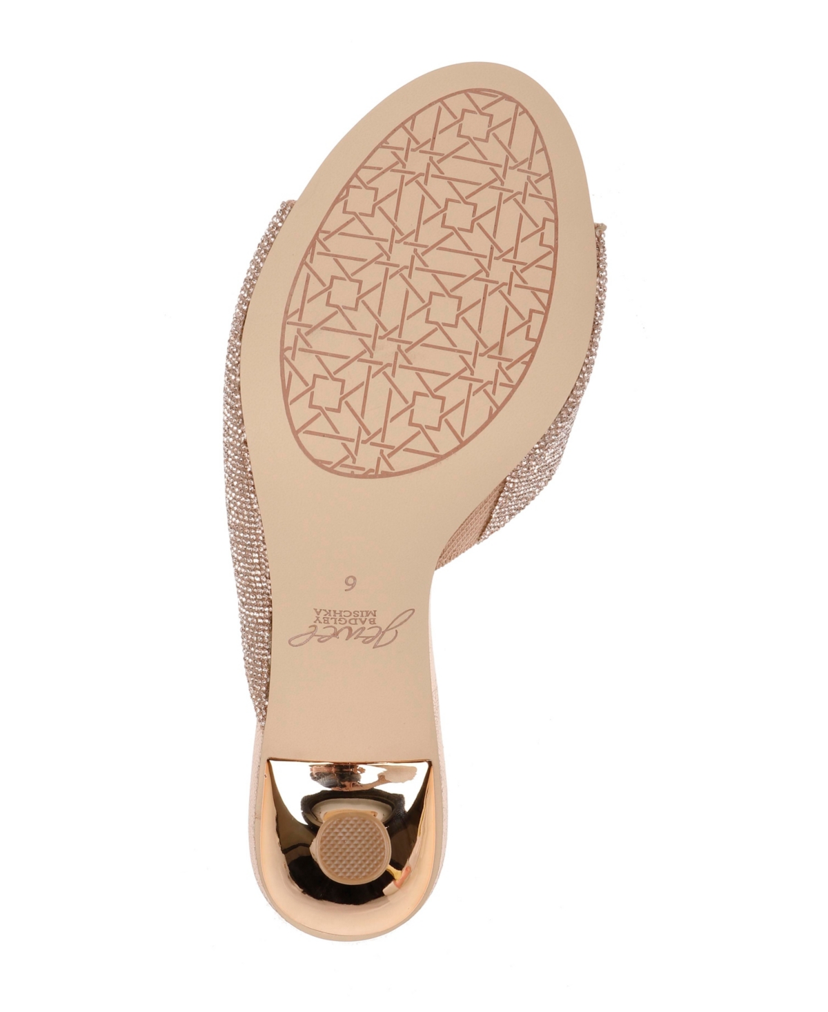 Jewel Badgley Mischka Women's Haya Evening Slide Sandals