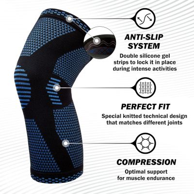 XX-Large Compression Knee Sleeve: Ultimate Support for Active Lifestyles and Injuries