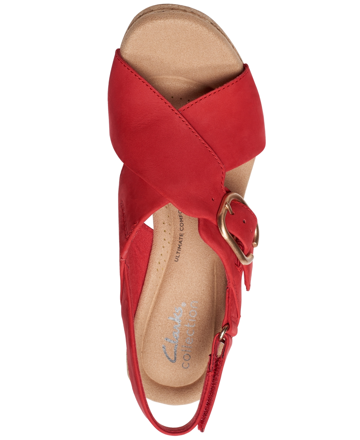 Clarks Women's Giselle Dove Wedge Sandals