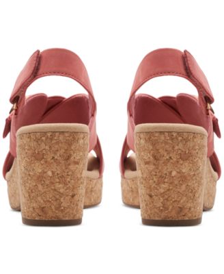 Clarks Damen Giselle Dove Keilsandale – Bequem, Atmungsaktiv Mit Verstellbarem Verschluss