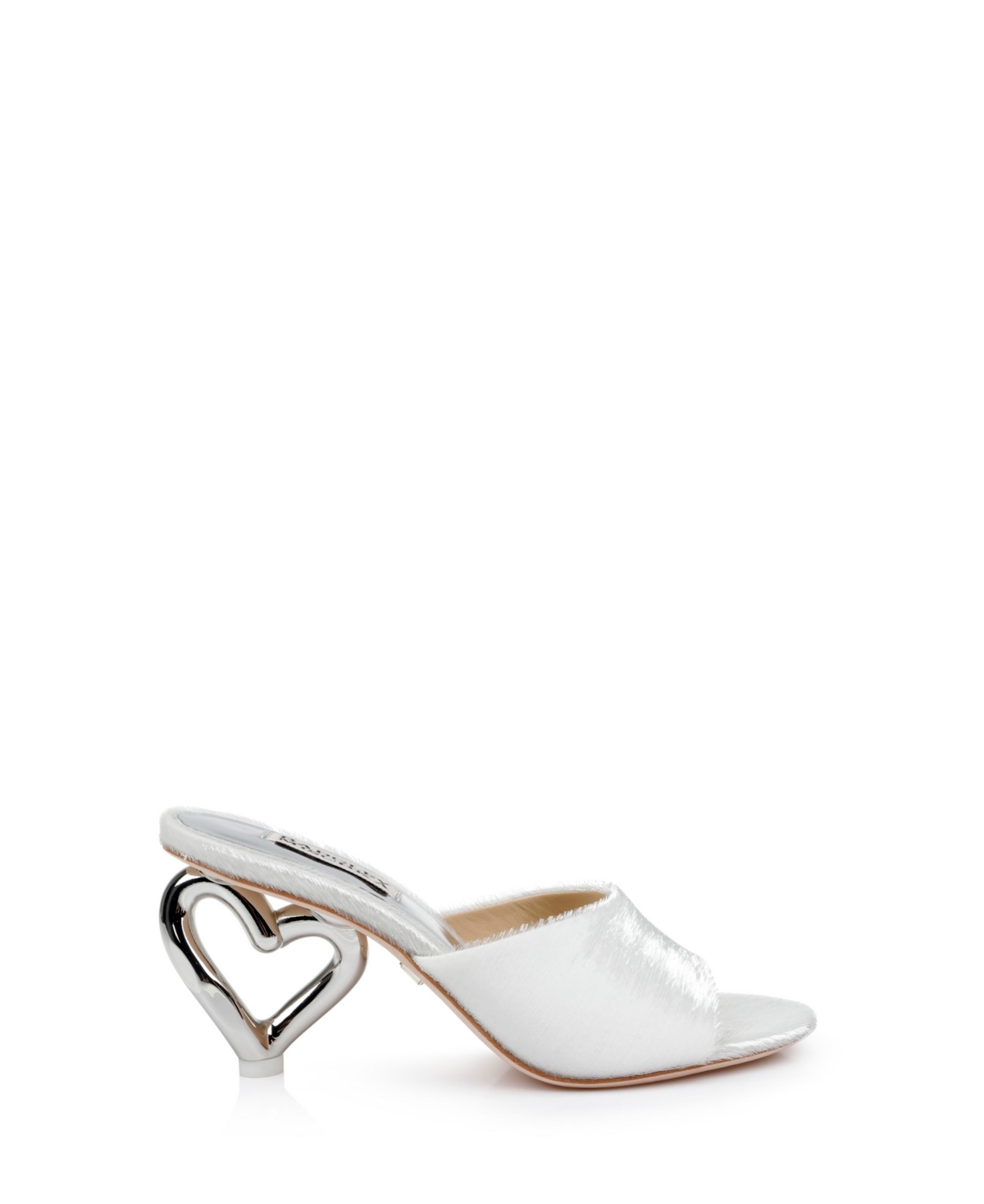Badgley Mischka Women's Lucid Heart Heel Slide Evening Sandals