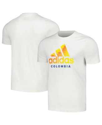 adidas Men's White Colombia National Team 2024 DNA T-shirt Macy's