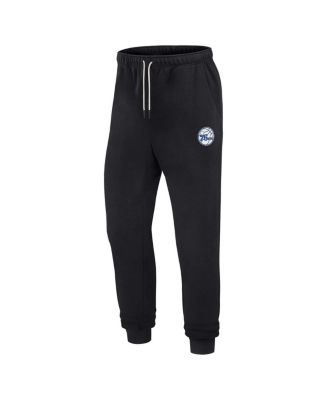 Men's and Women's Black Philadelphia 76ers Super Soft Fleece Jogger