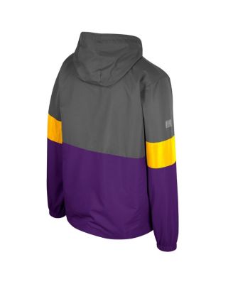 Men's Charcoal LSU Tigers Miles Full-Zip Jacket