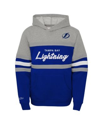 Big Boys Gray Tampa Bay Lightning Head Coach Pullover Hoodie