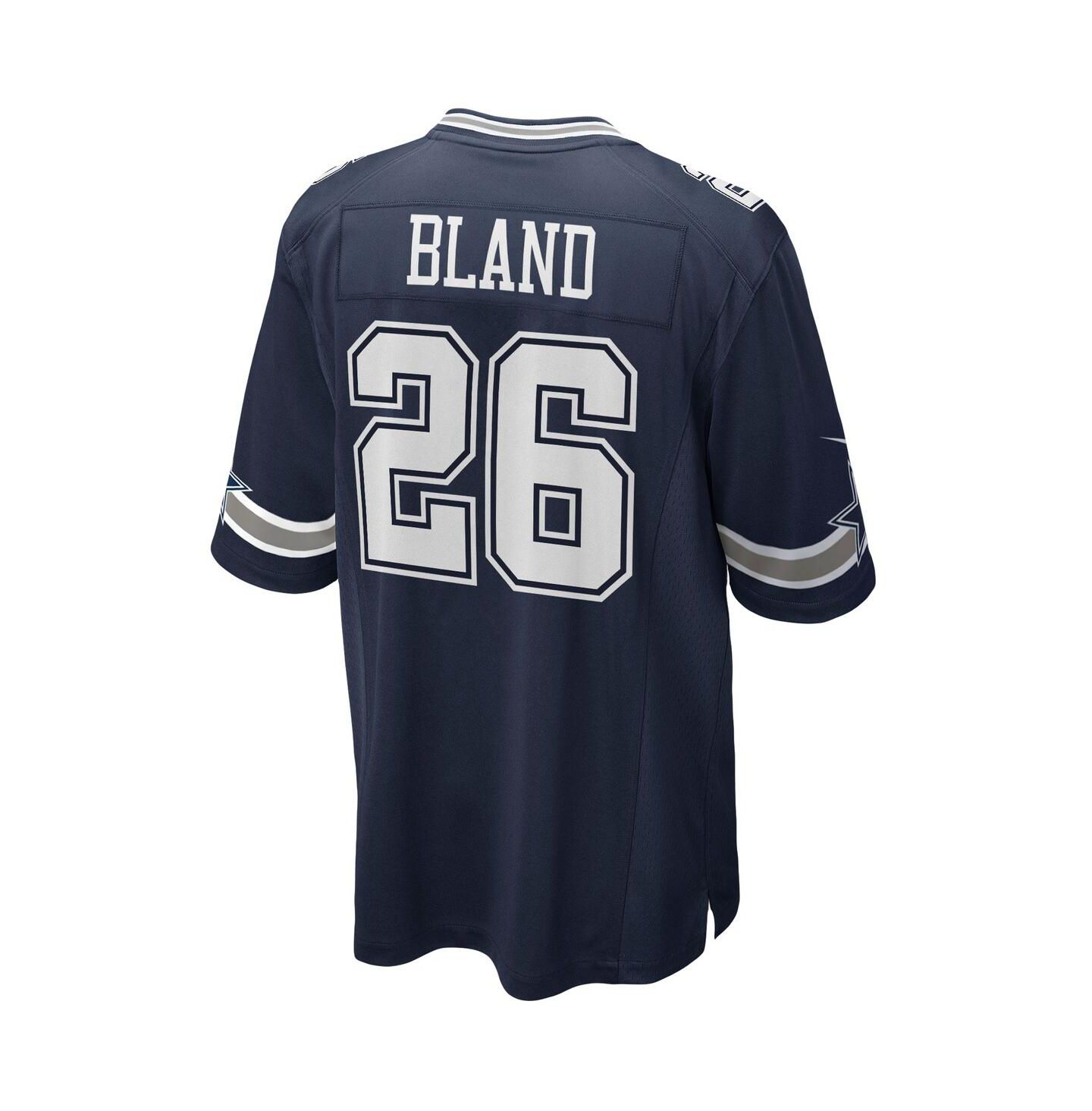 Мужской топ Nike DaRon Bland Dallas Cowboys Game Jersey, цвет: Тёмно-синий — фото 3