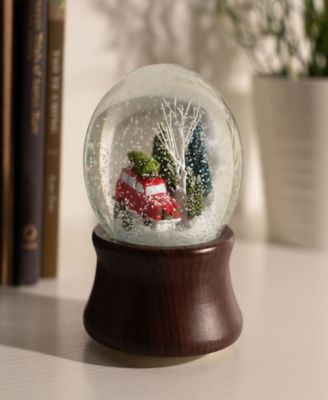 Red Truck Special Delivery Snow Globe